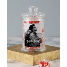 Personalised With Love Photo Jar (LINDT LARGE)