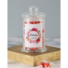 Personalised Ring A Rosy Candy Jar (LINDT STD)