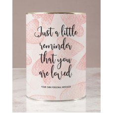 Personalised You Are Loved Elephant Teddy (CHOCOLATE)