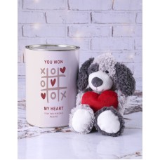 Personalised Love Patches Teddy (CHOCOLATE)