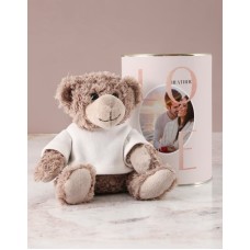 Personalised Love T shirt Teddy (CHOCOLATE)