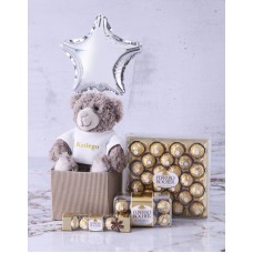 Personalised Ferrero Teddy Hamper