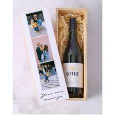 Personalised Iona Photo Wine Crate (SAUV BLANC)