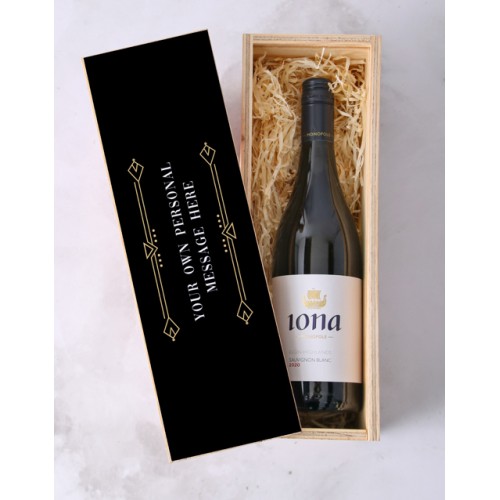 Personalised Iona Wine Crate (SAUV BLANC)