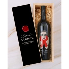 Personalised Carrol Boyes Wine Crate (MERLOT)