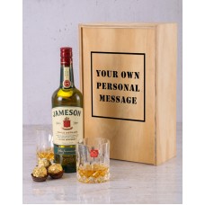 Personalised Note Whisky Crate (STANDARD)