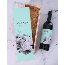 Personalised Wonderful Wine Crate