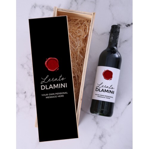 Personalised Fantastic Wine Crate