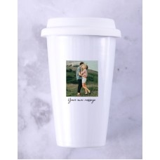 Personalised Photo And Message Travel Mug (COMBO)