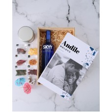 Personalised Terrazzo Spirits Crate (Absolut)