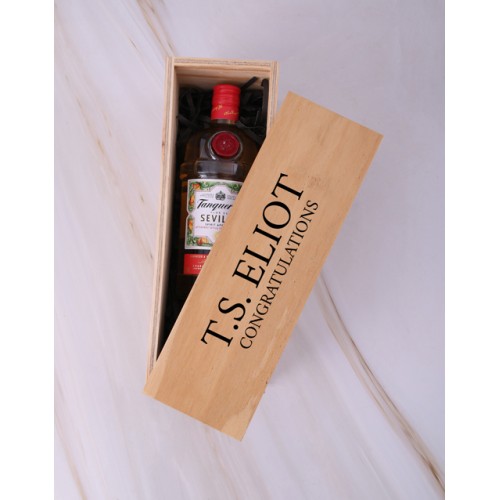 Personalised Name And Message Spirits Crate (Tanqueray)