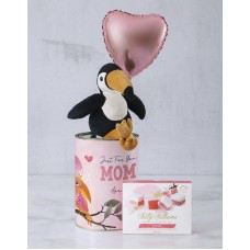 Personalised Mum And Me Toucan Tin (CHOC)