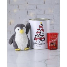 Personalised Penguin Tin (CHOC)