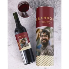 Personalised Maroon Sophie La Rouge Wine (STANDARD)