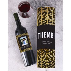 Personalised Gold Sophie La Rouge Wine (STANDARD)