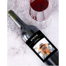 Personalised One Photo Sophie La Rouge Wine (STANDARD)