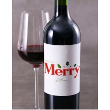 Personalised Festive Sophie Wine Box (STANDARD)
