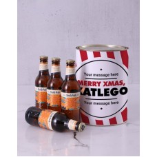 Personalised Xmas Beer Tin (STANDARD)