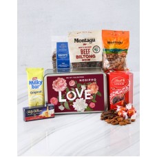 Personalised Be My Valentine Snack Tin (STANDARD)
