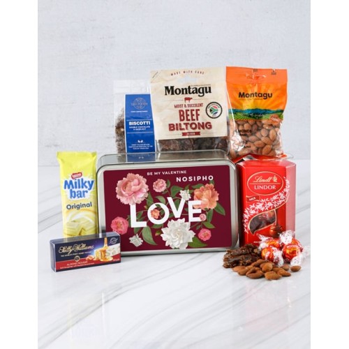Personalised Be My Valentine Snack Tin (STANDARD)