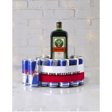 Personalised Message Jagermeister Cake Tower (STANDARD)