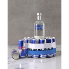 Personalised Message Vodka Cake Tower (STANDARD)