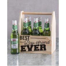 Personalised Best Guy Ever Beer Crate (STANDARD)
