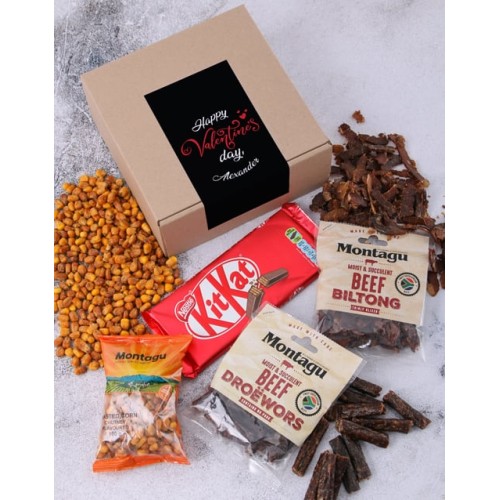 Personalised My Valentines Snack Box (STANDARD)