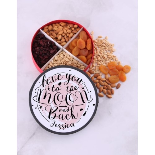 Personalised To The Moon And Back Snack Wheel (STANDARD)