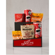 Personalised Happy Fathers Day Snack Crate (SNACKS)