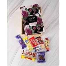 Personalised Royal Roses Chocolate Crate (STANDARD)