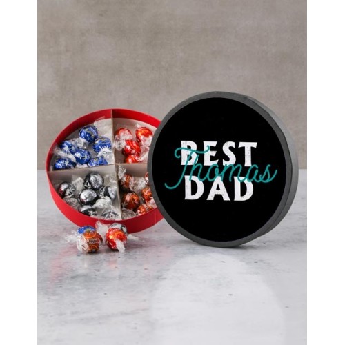 Personalised Best Dad Lindt Wheel (STANDARD)