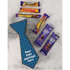 Personalised Fathers Day Tie Box With Chocs (STANDARD)