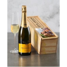 Personalised Prosecco Couple Photo Crate (STANDARD)