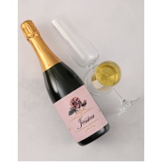 Personalised Floral Name Wine Box (STANDARD)