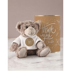 Personalised Thank You Teddy Print Tin (GIFT)