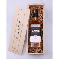 Personalised Bains Whisky Crate (STANDARD)