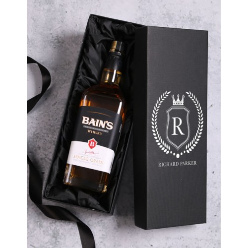 Personalised Bains Whisky Box (STANDARD)