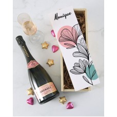 Personalised Pongracz Bubbly Floral Crate