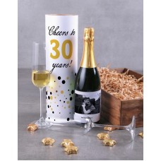 Personalised Cheers Sparkling Tube