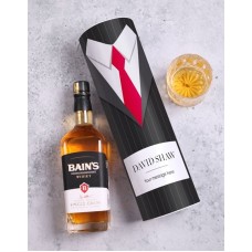 Personalised Bains Bowtie Tin