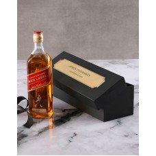 Personalised Johnnie Walker Plaque (RED)