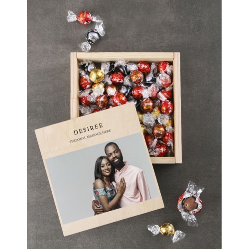 Personalised Lindt Photo Chocolate Box