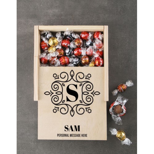 Personalised Monogram Lindt Choco Box