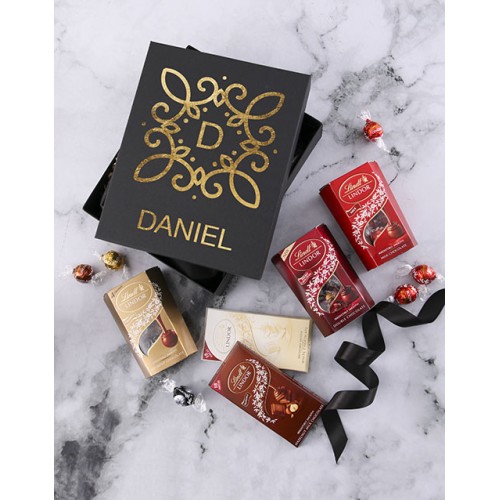 Personalised Monogram Lindt Gift Box