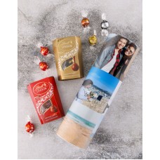 Personalised Photo Lindt Chocolate Tube