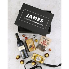 Personalised Bold Name Gourmet Hamper (STANDARD)