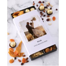 Personalised Photo Snack Tray Gift Set (6PC)
