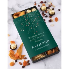 Personalised Festive Snack Tray Set (12PC)