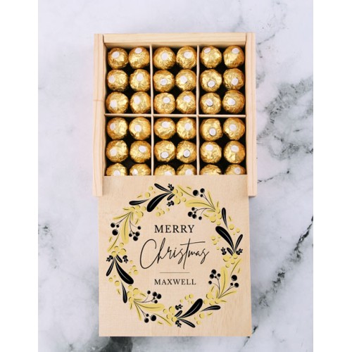 Personalised Festive Ferrero Choco Set
